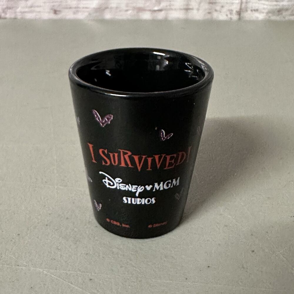 Disney MGM Studios The Twilight Zone Tower of Terror Shot Glass Vintage